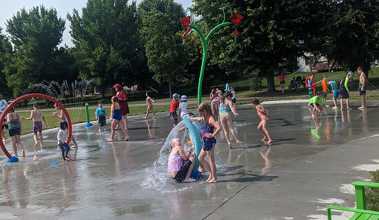 Lincolnshire Park Splash Pad
